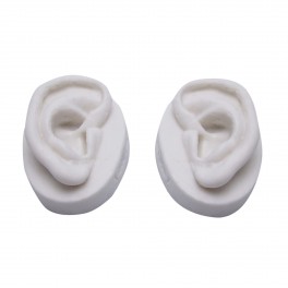 Ανατομικό μοντέλο αυτιών από σιλικόνη (ζευγάρι) - 7,5 cm